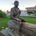Памятник Шурале возле театра Камала 1