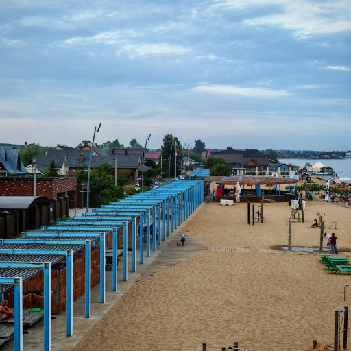 Пляж Камском море 2