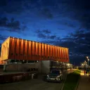 Национальная библиотека Республики Татарстан и стела Хоррият 1