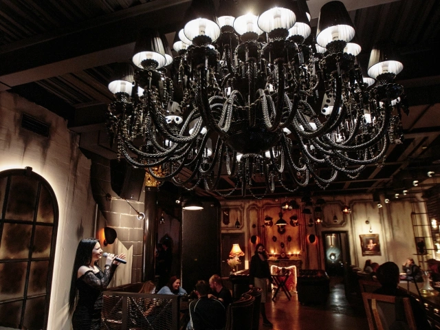 Интерьер кальянной Tangiers Lounge