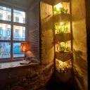 Фотозона на входе в бар Соль на Профсоюзной 0