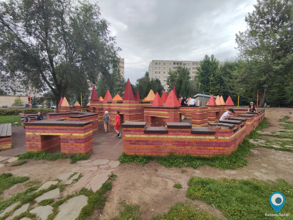 Детский городок в парке Калейдоскоп