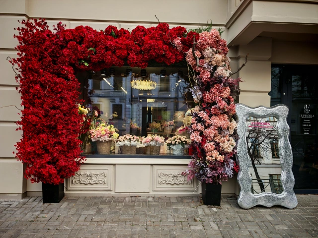 Осенняя фотозона Эйфория