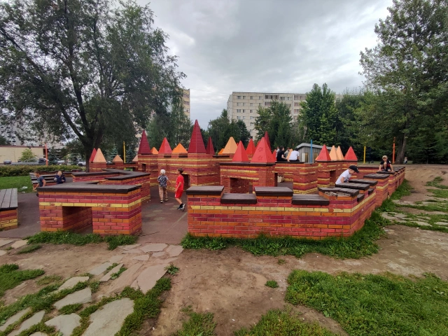 Детский городок в парке Калейдоскоп