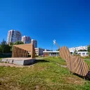 Скульптура Гитара в Музыкальном сквере на Бигичева 0