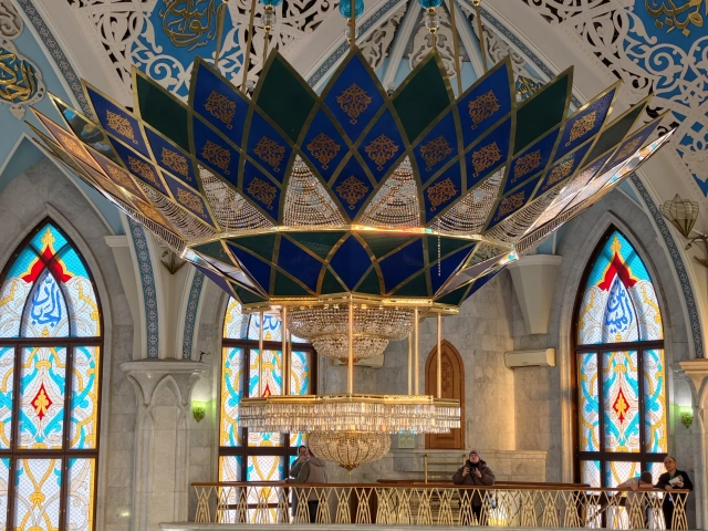 Внутри мечети Кул-Шариф