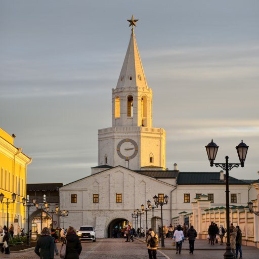 Спасская башня в Казанском Кремле