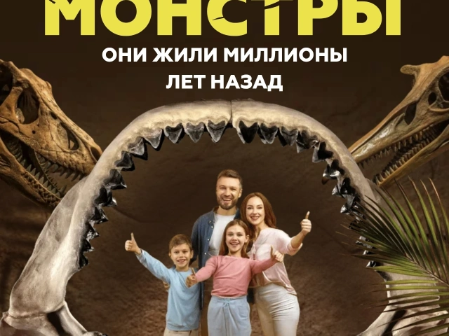 Выставка динозавров в ТЦ Кольцо