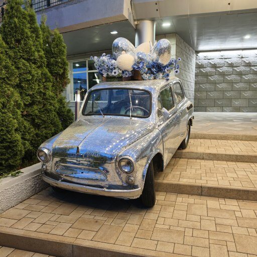 Фотозона у отеля Мираж